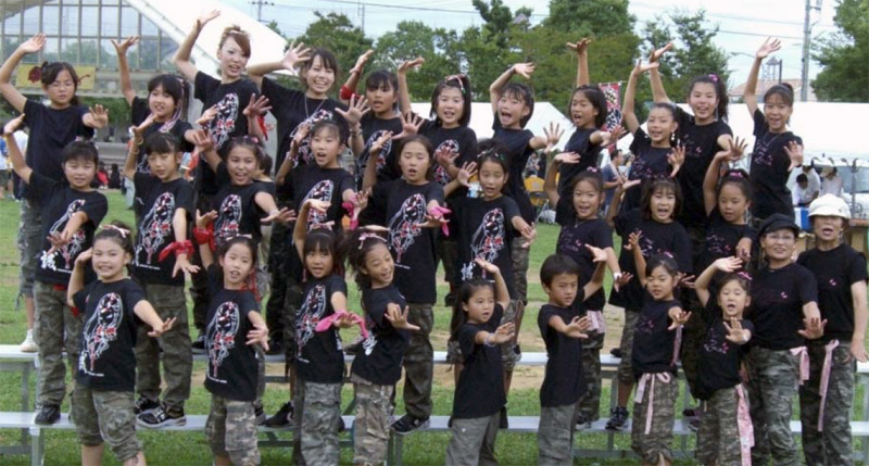 竜KOI舞祭2007（茨城県龍ヶ崎市）に、向っ子ダンサーズ、夢桜、SAKADO　WINDSの合同チームで参加しました。